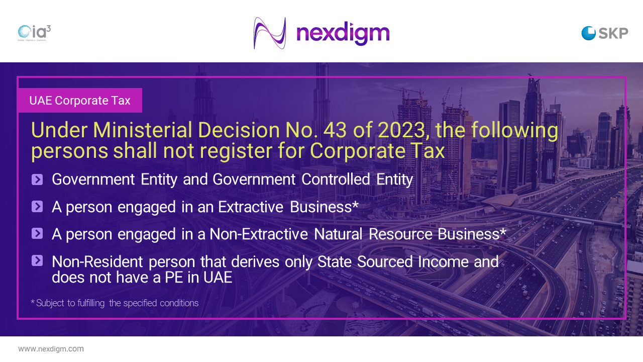 UAE Corporate Income Tax Applicable From 1st June 2023 – Nexdigm